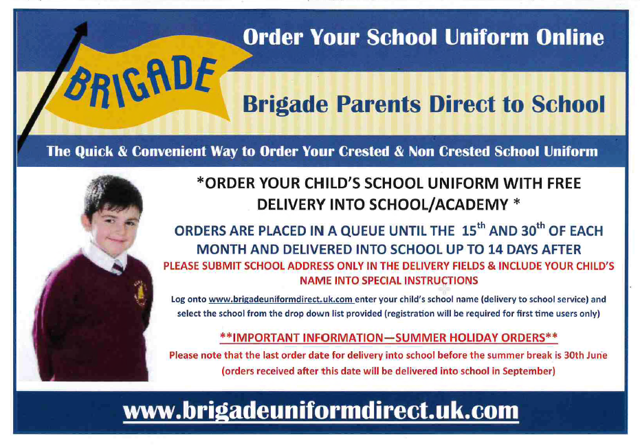 Brigade uniform flyer